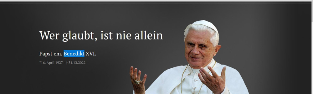 Trauerseite Benedikt-Mehr im Blog der Akademie